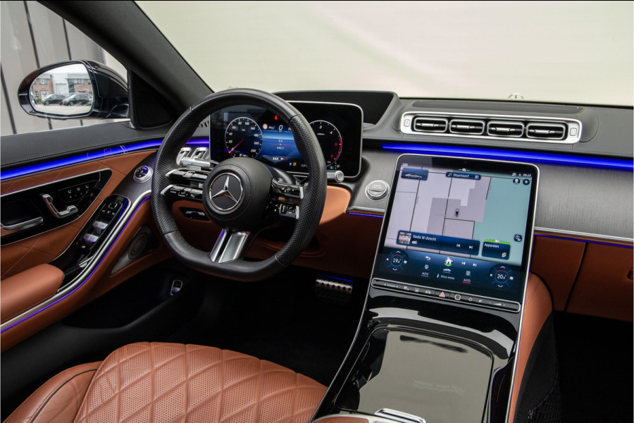 Mercedes-Benz S-Klasse 400d 4MATIC AMG Exclusief, Achterasbesturing, Massage, 21"