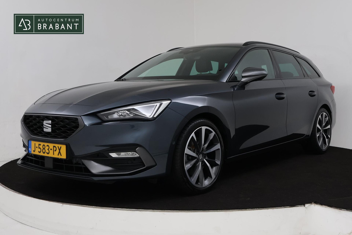 Seat Leon Sportstourer 1.5 eTSI FR (PARKEERSENSOREN, CRUISE, STUURVERWARMING, CAMERA, NAVIGATIE, SFEERVERLICHTING) Seat Leon Sportstourer 1.5 eTSI FR (PARKEERSENSOREN, CRUISE, STUURVERWARMING, CAMERA, NAVIGATIE, SFEERVERLICHTING)