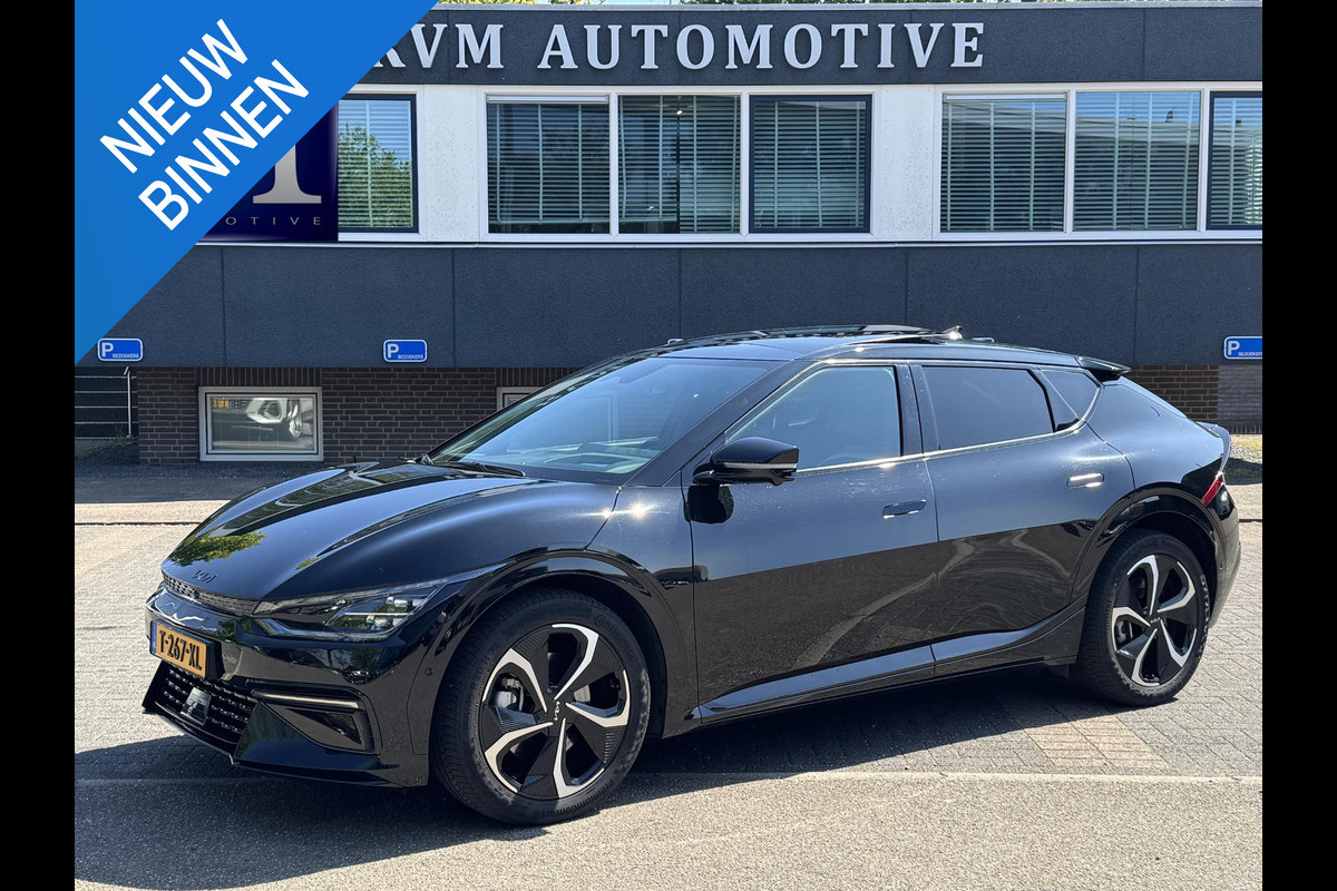 Kia Ev6 GT-Line AWD 77.4 kWh ORIG. NL. NAP KM. | PANO | MERIDIAN AUDIO | KIA GARANTIE T/M 9-2030 Kia Ev6 GT-Line AWD 77.4 kWh ORIG. NL. NAP KM. | PANO | MERIDIAN AUDIO | KIA GARANTIE T/M 9-2030