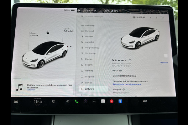 Tesla Model 3 Long Range AWD 75 kWh ORIG. NL. NAP KM. | AUTOPILOT | RIJKLAAR INCL. 12 MND. BOVAGGARANTIE