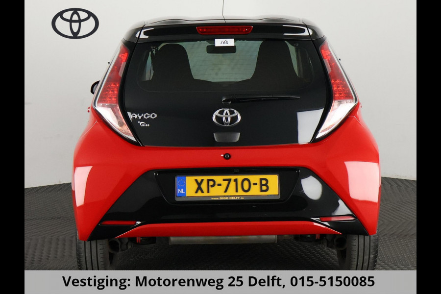 Toyota Aygo 1.0 VVT-i X-CITE BI-TONE CAMERA.BLACKLINE VELG.AIRCO. GARANTIE TOT 4-2028