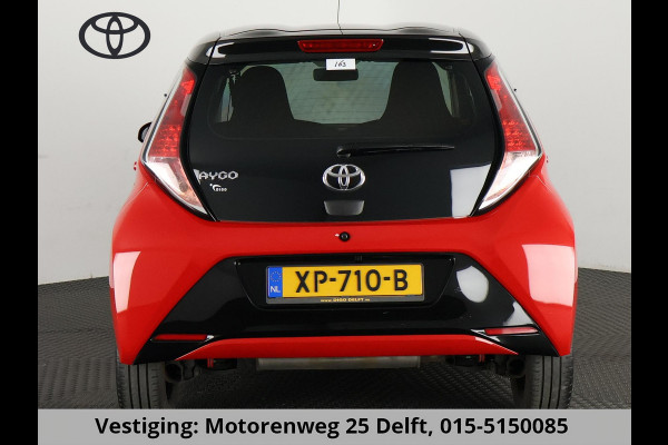 Toyota Aygo 1.0 VVT-i X-CITE BI-TONE CAMERA.BLACKLINE VELG.AIRCO. GARANTIE TOT 4-2028