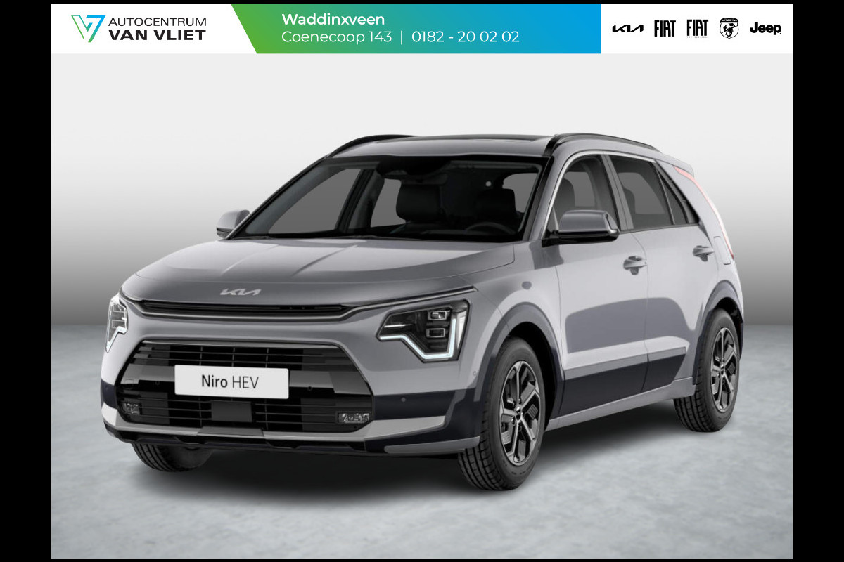 Kia Niro 1.6 GDi Hybrid DynamicLine ANWB Private Lease v.a. € 469,- | Snelle Levering | Clima | Camera | Apple Carplay | Navi | Adapt. Cruise Kia Niro 1.6 GDi Hybrid DynamicLine ANWB Private Lease v.a. € 469,- | Snelle Levering | Clima | Camera | Apple Carplay | Navi | Adapt. Cruise