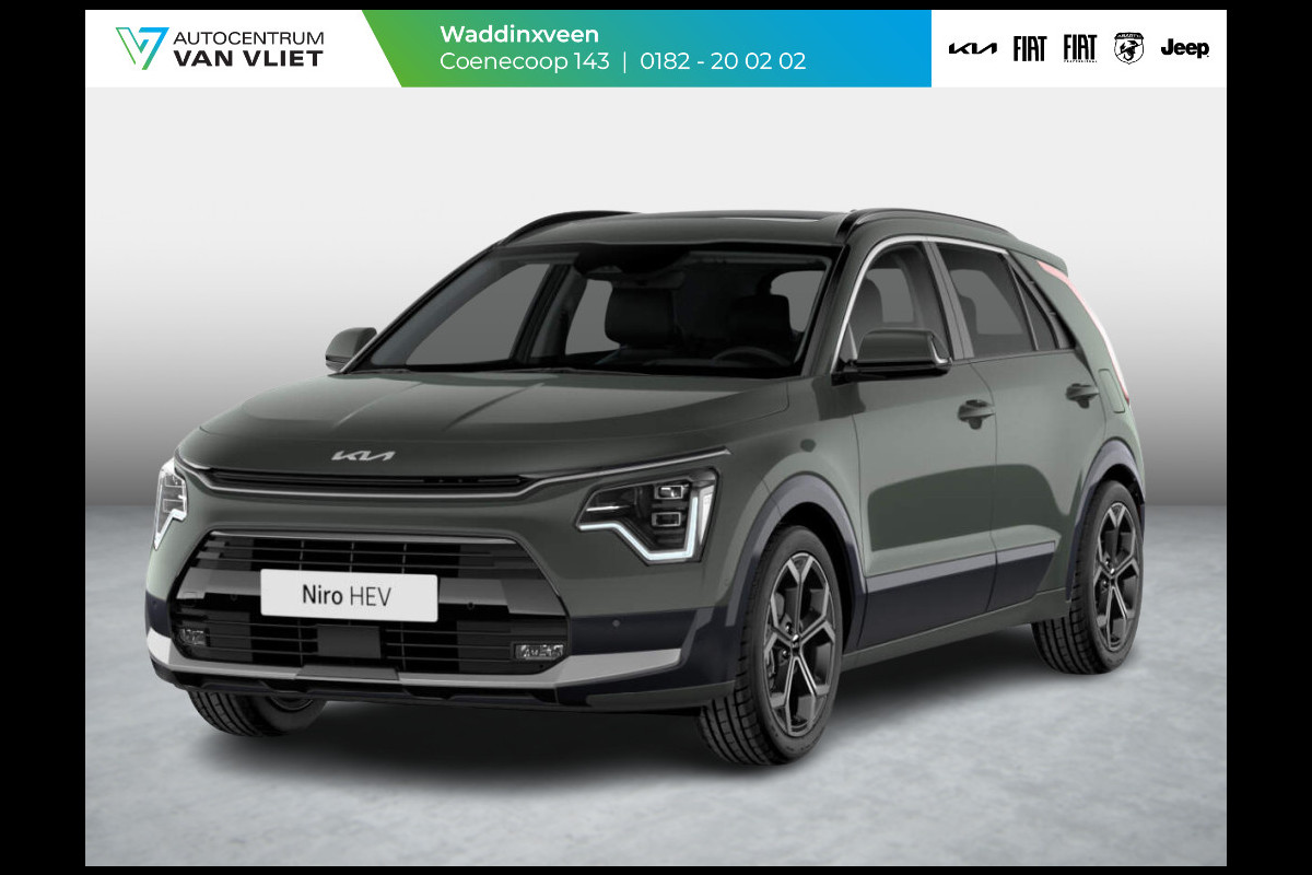 Kia Niro 1.6 GDi Hybrid ExecutiveLine ANWB Private Lease v.a. € 535,- |Snelle Levering | Schuif/Kanteldak | Stoel&Stuur Verwarming | Harman Kardon | 18'' lichtmetaal | Draadloos opladen smartphone Kia Niro 1.6 GDi Hybrid ExecutiveLine ANWB Private Lease v.a. € 535,- |Snelle Levering | Schuif/Kanteldak | Stoel&Stuur Verwarming | Harman Kardon | 18'' lichtmetaal | Draadloos opladen smartphone