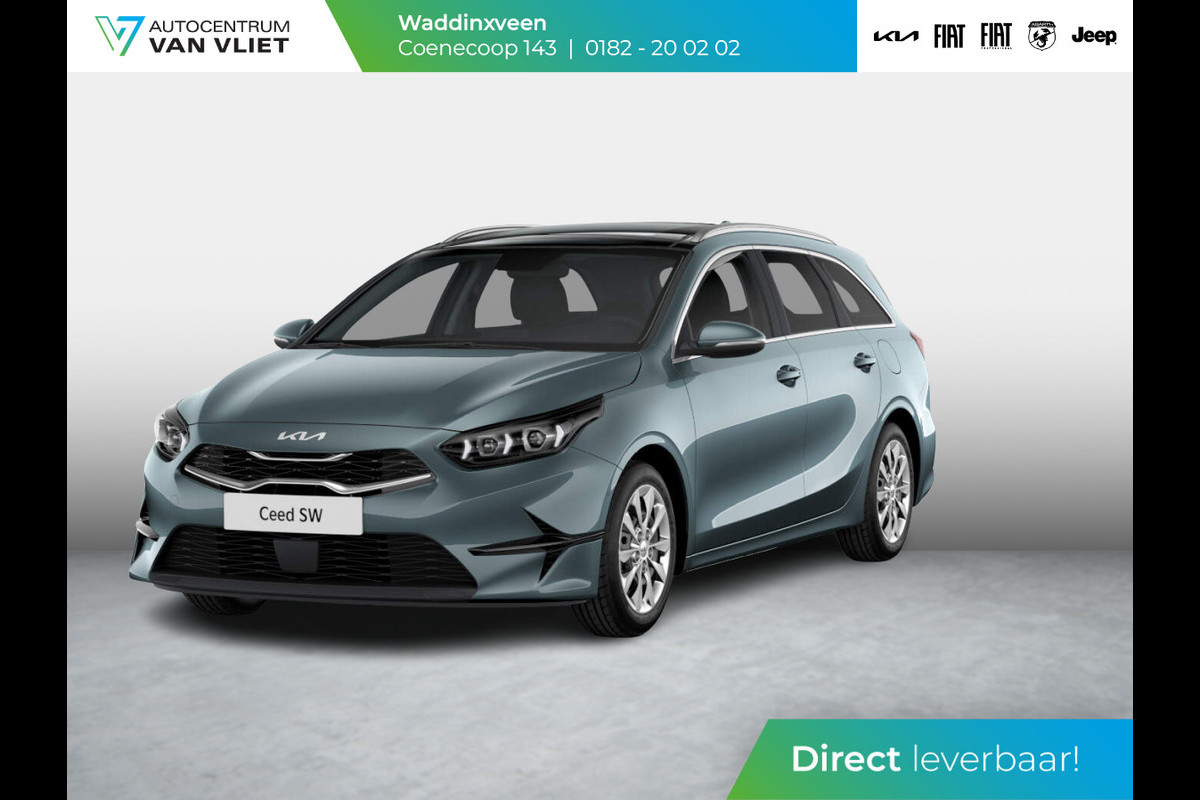 Kia Ceed Sportswagon 1.0 T-GDi MHEV Design Edition | Direct leverbaar | Automaat | Camera | Apple Carplay | Adapt. Cruise | Stoel&Stuur Verwarming | Navi | Keyless Kia Ceed Sportswagon 1.0 T-GDi MHEV Design Edition | Direct leverbaar | Automaat | Camera | Apple Carplay | Adapt. Cruise | Stoel&Stuur Verwarming | Navi | Keyless
