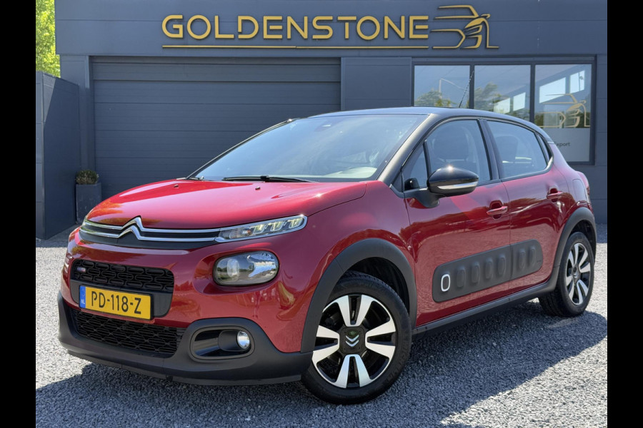 Citroën C3 1.2 PureTech S&S Shine 2e Eigenaar,Apple Carplay,Cruise,Clima,Trekhaak,Camera,Dealer Onderhouden,N.A.P,110pk,APK tot 03-2026