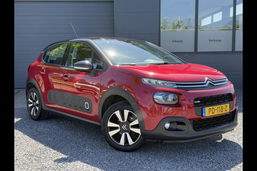 Citroën C3 1.2 PureTech S&S Shine 2e Eigenaar,Apple Carplay,Cruise,Clima,Trekhaak,Camera,Dealer Onderhouden,N.A.P,110pk,APK tot 03-2026