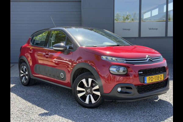 Citroën C3 1.2 PureTech S&S Shine 2e Eigenaar,Apple Carplay,Cruise,Clima,Trekhaak,Camera,Dealer Onderhouden,N.A.P,110pk,APK tot 03-2026