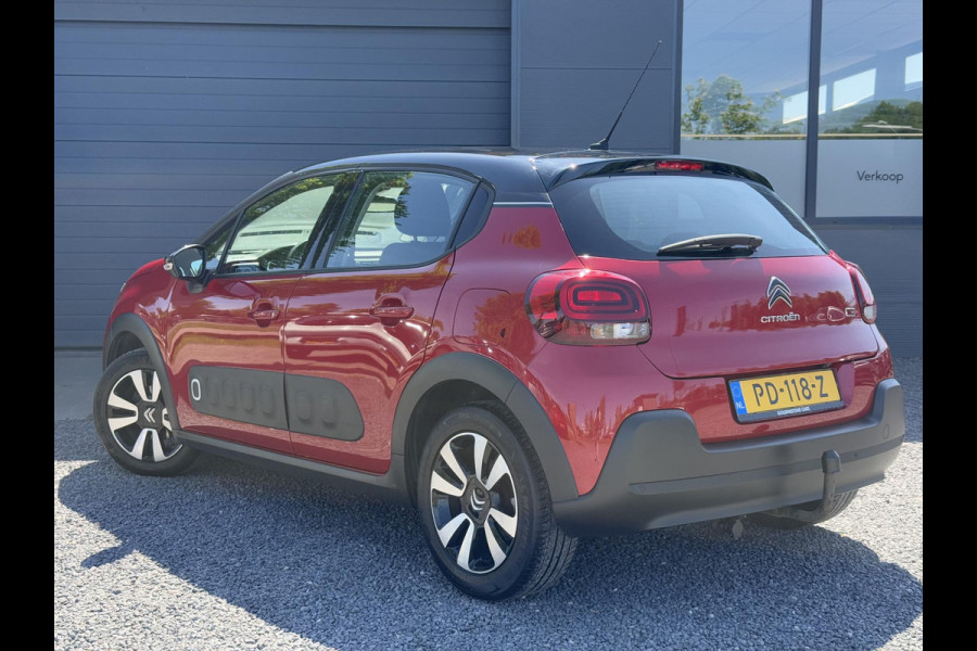 Citroën C3 1.2 PureTech S&S Shine 2e Eigenaar,Apple Carplay,Cruise,Clima,Trekhaak,Camera,Dealer Onderhouden,N.A.P,110pk,APK tot 03-2026