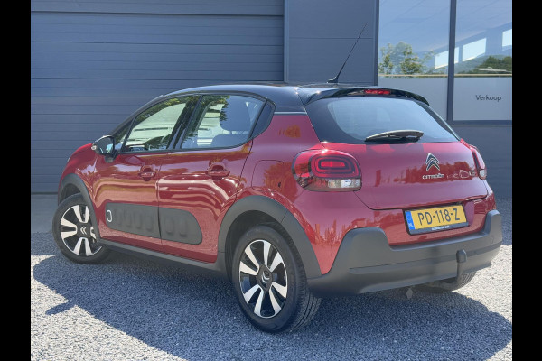 Citroën C3 1.2 PureTech S&S Shine 2e Eigenaar,Apple Carplay,Cruise,Clima,Trekhaak,Camera,Dealer Onderhouden,N.A.P,110pk,APK tot 03-2026