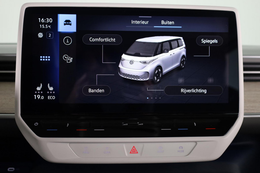 Volkswagen ID. Buzz 1st Max 77kWh 204 pk | Navigatie | Elektr. trekhaak | Parkeersensoren (Park assist) | Rondomzicht camera | Adaptieve cruise control | Stoelverwarming | Elektr. schuifdeuren |