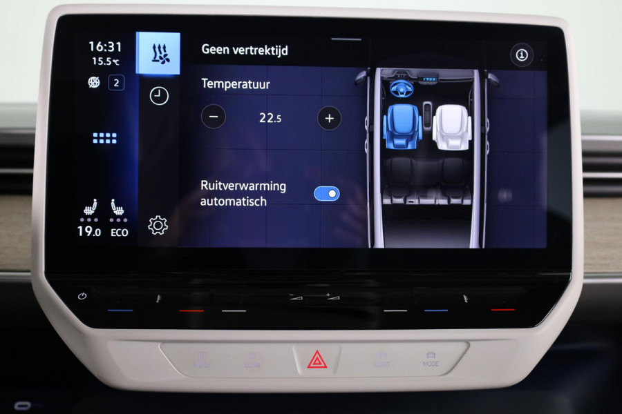 Volkswagen ID. Buzz 1st Max 77kWh 204 pk | Navigatie | Elektr. trekhaak | Parkeersensoren (Park assist) | Rondomzicht camera | Adaptieve cruise control | Stoelverwarming | Elektr. schuifdeuren |