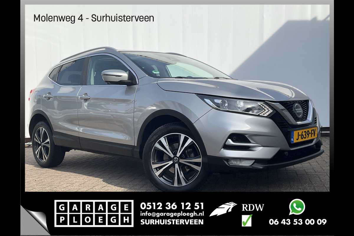 Nissan QASHQAI 1.3 DIG-T N-Connecta Automaat Pano Keyless 360Cam NAP! Nissan QASHQAI 1.3 DIG-T N-Connecta Automaat Pano Keyless 360Cam NAP!