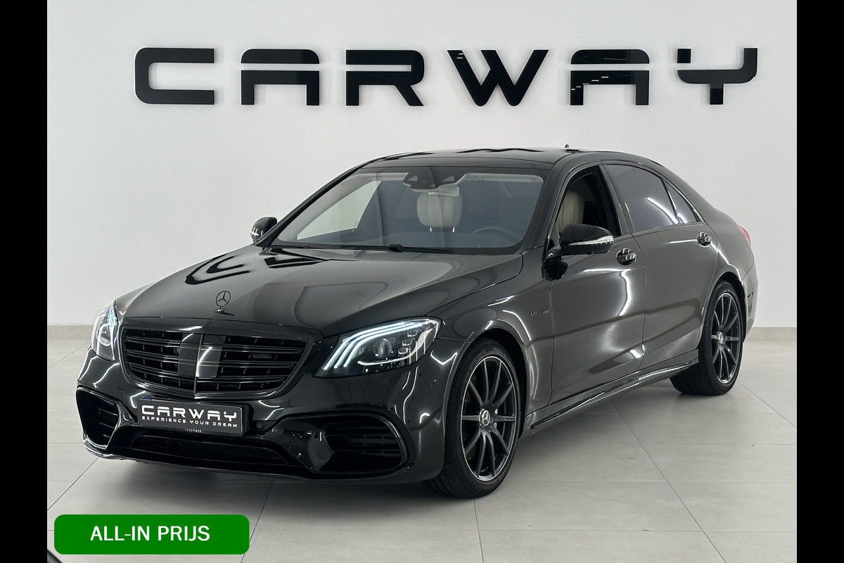 Mercedes-Benz S-Klasse 63 AMG L BTW-AUTO Facelift 4Matic+Designo Premium Plus Night Visio Mercedes-Benz S-Klasse 63 AMG L BTW-AUTO Facelift 4Matic+Designo Premium Plus Night Visio