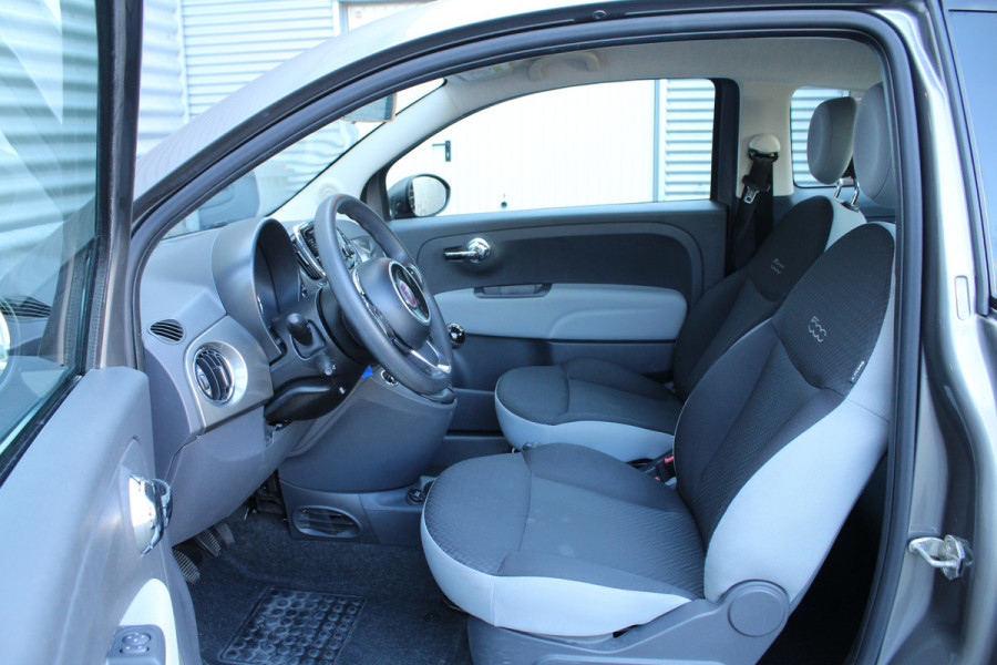 Fiat 500 0.9 TwinAir 81pk Turbo Popstar NL-Auto NAP Airco CPV El. Ramen 15"LMV