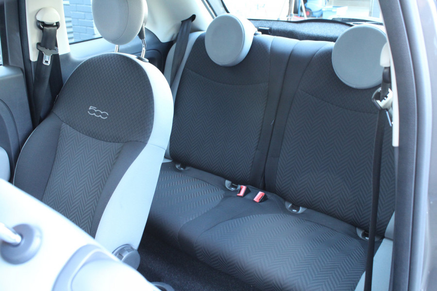 Fiat 500 0.9 TwinAir 81pk Turbo Popstar NL-Auto NAP Airco CPV El. Ramen 15"LMV