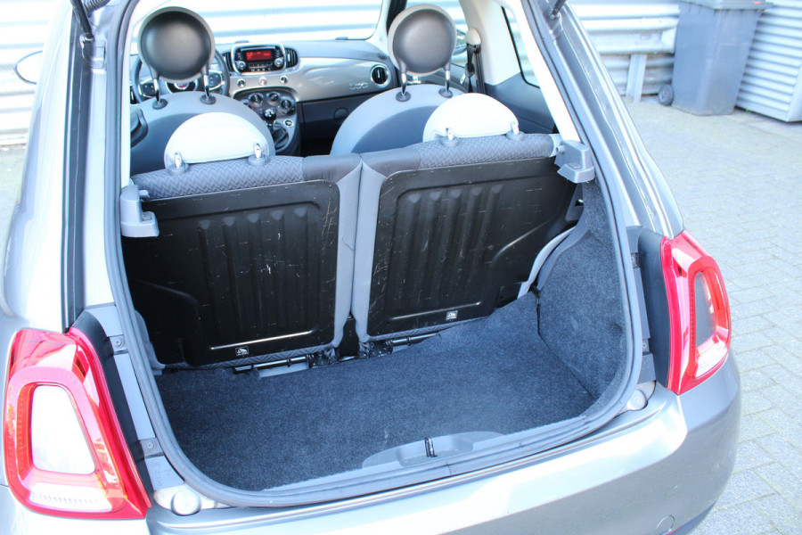 Fiat 500 0.9 TwinAir 81pk Turbo Popstar NL-Auto NAP Airco CPV El. Ramen 15"LMV