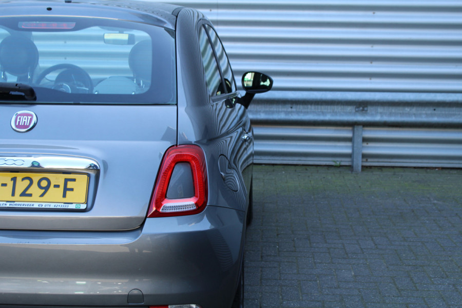 Fiat 500 0.9 TwinAir 81pk Turbo Popstar NL-Auto NAP Airco CPV El. Ramen 15"LMV