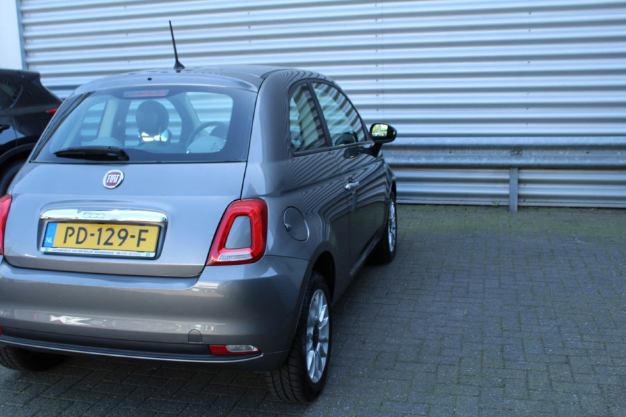 Fiat 500 0.9 TwinAir 81pk Turbo Popstar NL-Auto NAP Airco CPV El. Ramen 15"LMV