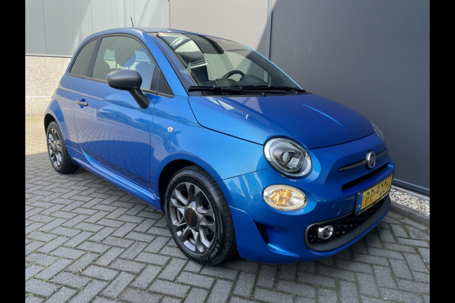 Fiat 500 0.9 TwinAir Turbo Sport Automaat - Mistlampen - Parkeersensoren achter - Licht metalen velgen - Cruise control - Navigatie - Multifunctioneel stuurwiel -  extra getint glas achter