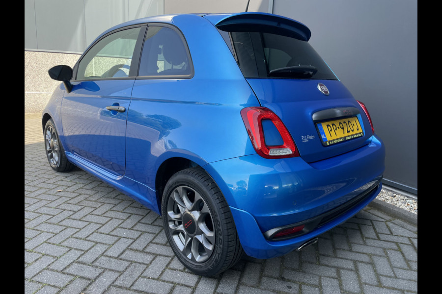 Fiat 500 0.9 TwinAir Turbo Sport Automaat - Mistlampen - Parkeersensoren achter - Licht metalen velgen - Cruise control - Navigatie - Multifunctioneel stuurwiel -  extra getint glas achter