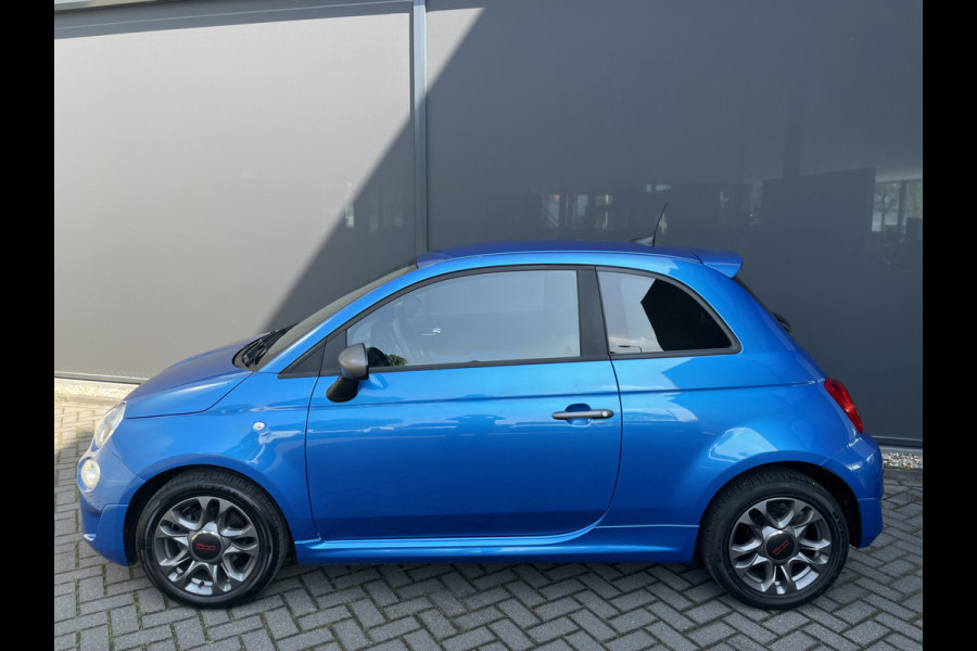 Fiat 500 0.9 TwinAir Turbo Sport Automaat - Mistlampen - Parkeersensoren achter - Licht metalen velgen - Cruise control - Navigatie - Multifunctioneel stuurwiel -  extra getint glas achter