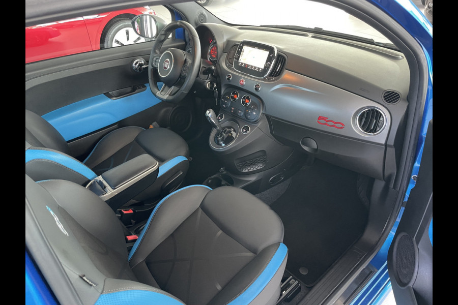 Fiat 500 0.9 TwinAir Turbo Sport Automaat - Mistlampen - Parkeersensoren achter - Licht metalen velgen - Cruise control - Navigatie - Multifunctioneel stuurwiel -  extra getint glas achter