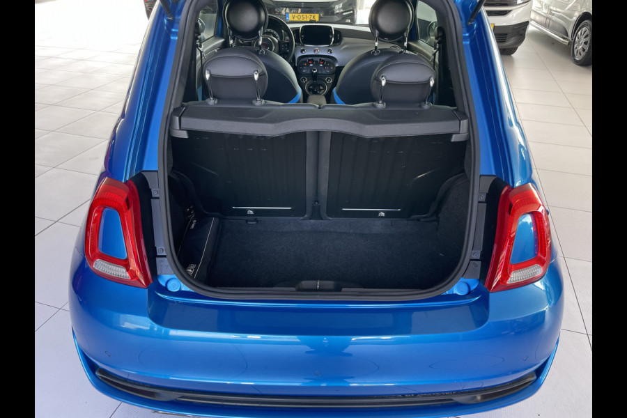 Fiat 500 0.9 TwinAir Turbo Sport Automaat - Mistlampen - Parkeersensoren achter - Licht metalen velgen - Cruise control - Navigatie - Multifunctioneel stuurwiel -  extra getint glas achter