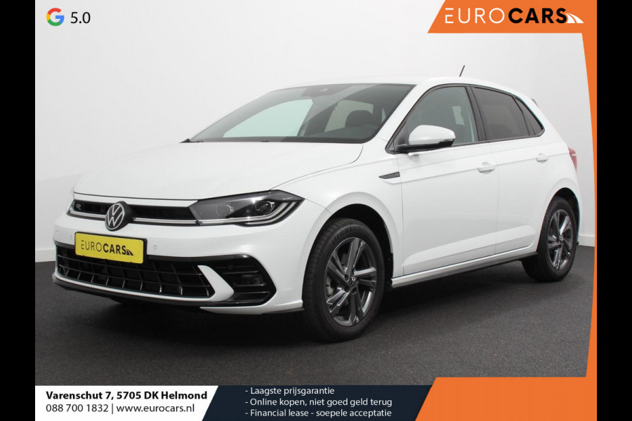 Volkswagen Polo 1.0 TSI DSG R-Line Navigatie Apple Carplay/Android Auto Adaptive Cruise Control Parkeersensoren Stoelverwarming Virtual Cockpit Ledverlichting Climate Control