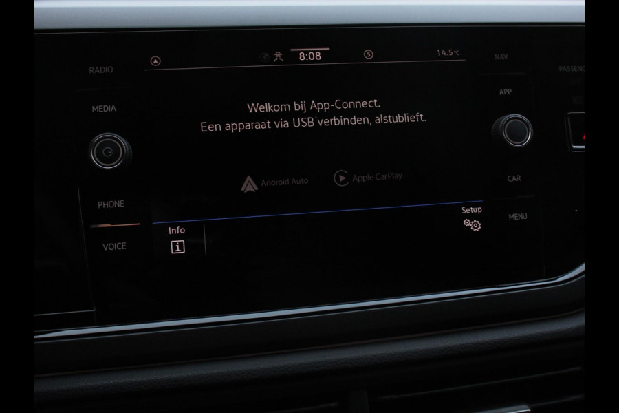 Volkswagen Polo 1.0 TSI DSG R-Line Navigatie Apple Carplay/Android Auto Adaptive Cruise Control Parkeersensoren Stoelverwarming Virtual Cockpit Ledverlichting Climate Control