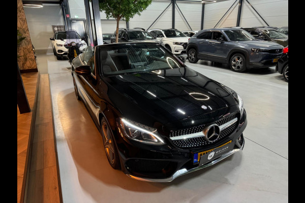 Mercedes-Benz C-Klasse Cabrio 180 AMG Garantie Burmester PDC NekVW StoelVW Sfeer LED Cruise Navi Clima Rijklaar
