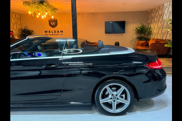 Mercedes-Benz C-Klasse Cabrio 180 AMG Garantie Burmester PDC NekVW StoelVW Sfeer LED Cruise Navi Clima Rijklaar