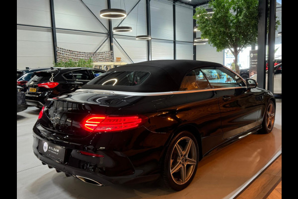 Mercedes-Benz C-Klasse Cabrio 180 AMG Garantie Burmester PDC NekVW StoelVW Sfeer LED Cruise Navi Clima Rijklaar