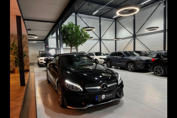 Mercedes-Benz C-Klasse Cabrio 180 AMG Garantie Burmester PDC NekVW StoelVW Sfeer LED Cruise Navi Clima Rijklaar