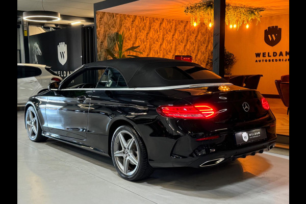 Mercedes-Benz C-Klasse Cabrio 180 AMG Garantie Burmester PDC NekVW StoelVW Sfeer LED Cruise Navi Clima Rijklaar