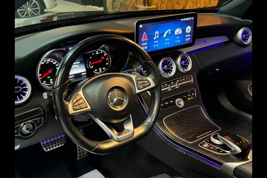 Mercedes-Benz C-Klasse Cabrio 180 AMG Garantie Burmester PDC NekVW StoelVW Sfeer LED Cruise Navi Clima Rijklaar