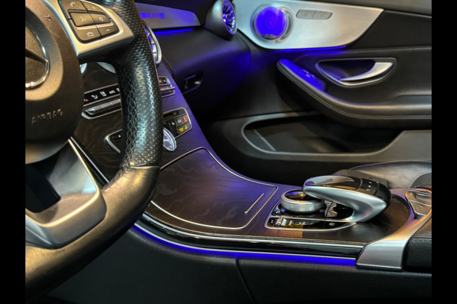 Mercedes-Benz C-Klasse Cabrio 180 AMG Garantie Burmester PDC NekVW StoelVW Sfeer LED Cruise Navi Clima Rijklaar