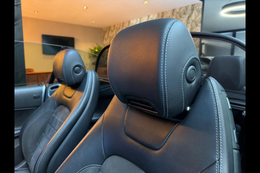 Mercedes-Benz C-Klasse Cabrio 180 AMG Garantie Burmester PDC NekVW StoelVW Sfeer LED Cruise Navi Clima Rijklaar