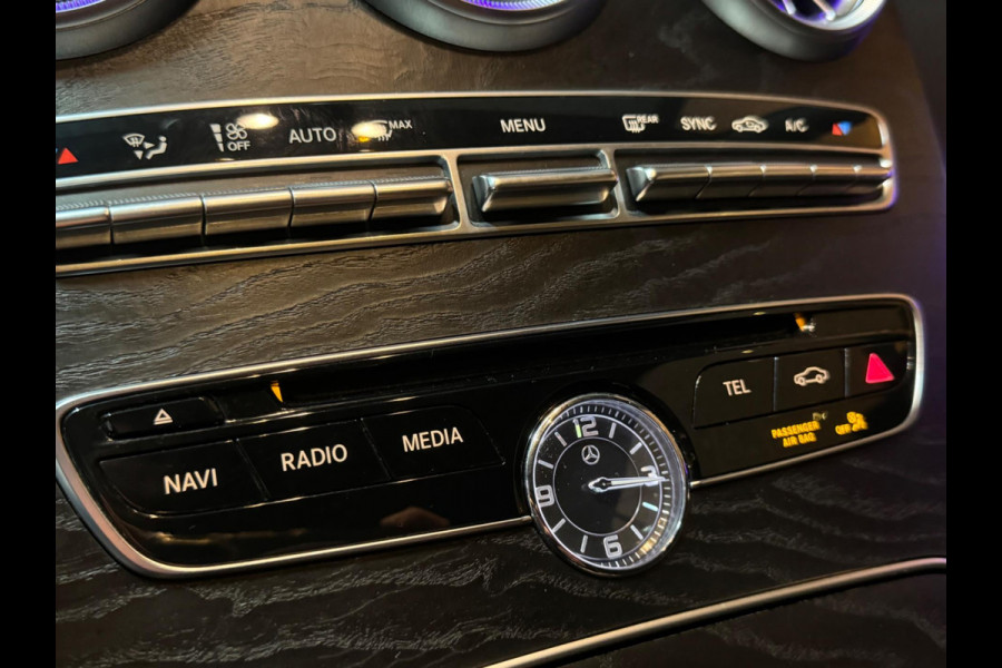 Mercedes-Benz C-Klasse Cabrio 180 AMG Garantie Burmester PDC NekVW StoelVW Sfeer LED Cruise Navi Clima Rijklaar