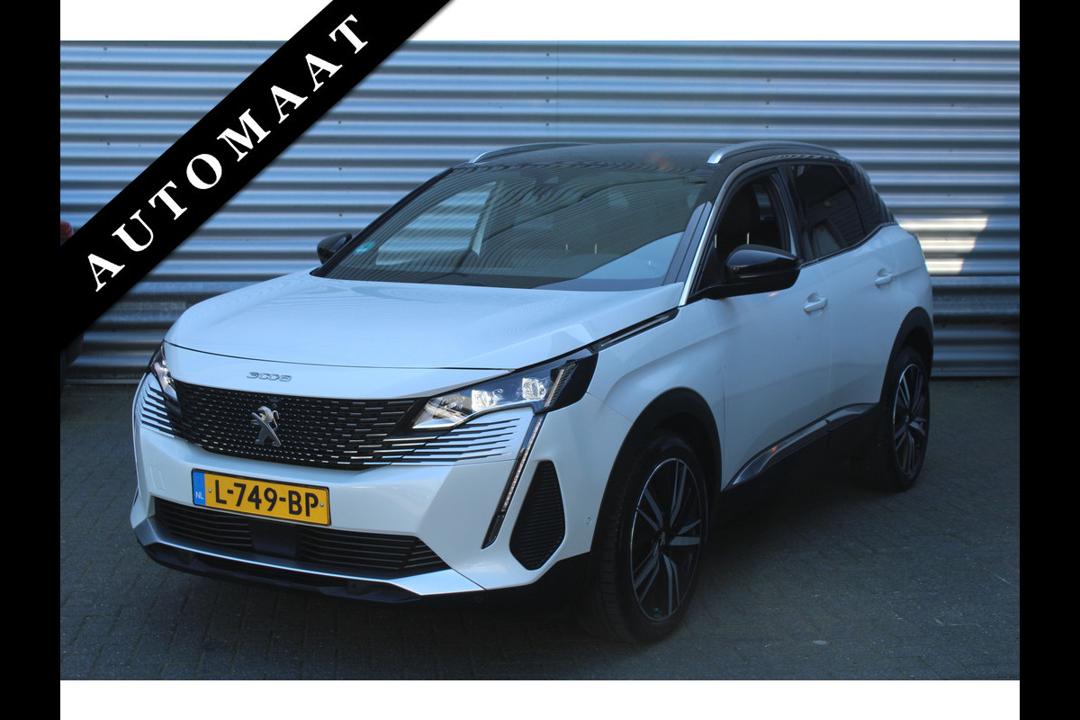 Peugeot 3008 1.2 PureTech 131pk Blue Lease GT AUTOMAAT NL-Auto NAP BTW Clima Cruise Navi 360 Camera Carplay Keyless LMV Peugeot 3008 1.2 PureTech 131pk Blue Lease GT AUTOMAAT NL-Auto NAP BTW Clima Cruise Navi 360 Camera Carplay Keyless LMV