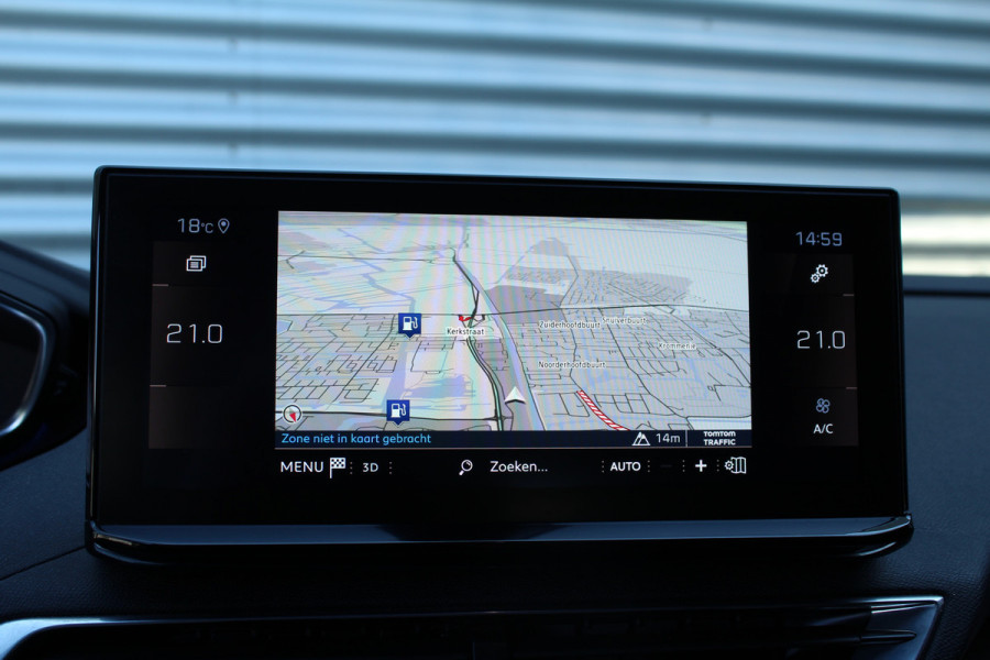 Peugeot 3008 1.2 PureTech 131pk Blue Lease GT AUTOMAAT NL-Auto NAP BTW Clima Cruise Navi 360 Camera Carplay Keyless LMV