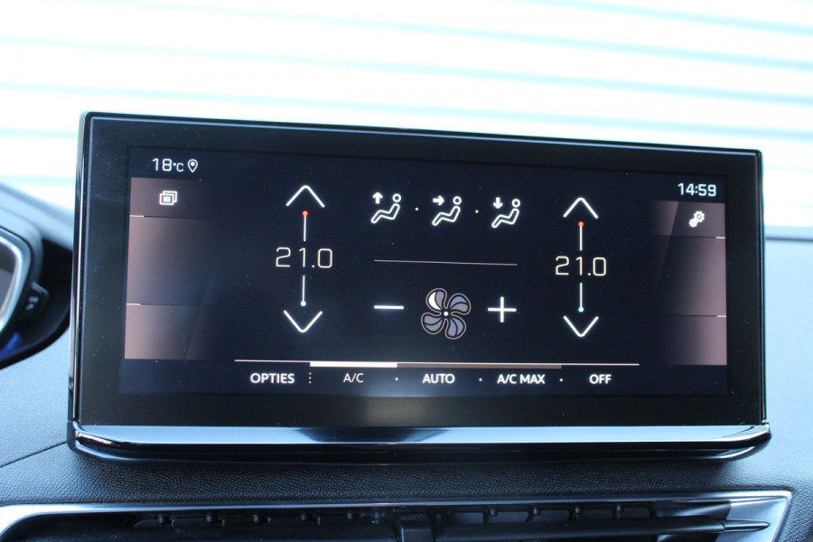 Peugeot 3008 1.2 PureTech 131pk Blue Lease GT AUTOMAAT NL-Auto NAP BTW Clima Cruise Navi 360 Camera Carplay Keyless LMV