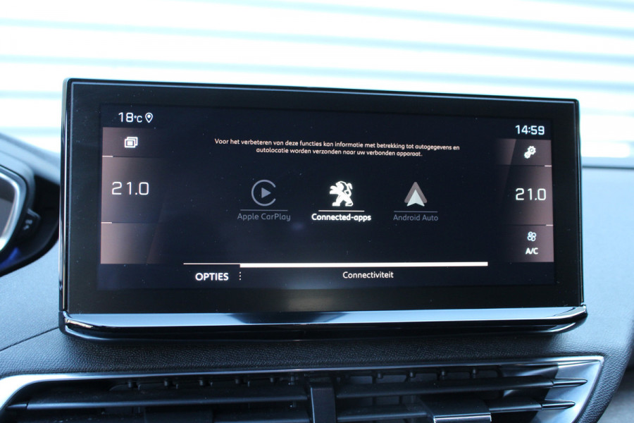 Peugeot 3008 1.2 PureTech 131pk Blue Lease GT AUTOMAAT NL-Auto NAP BTW Clima Cruise Navi 360 Camera Carplay Keyless LMV