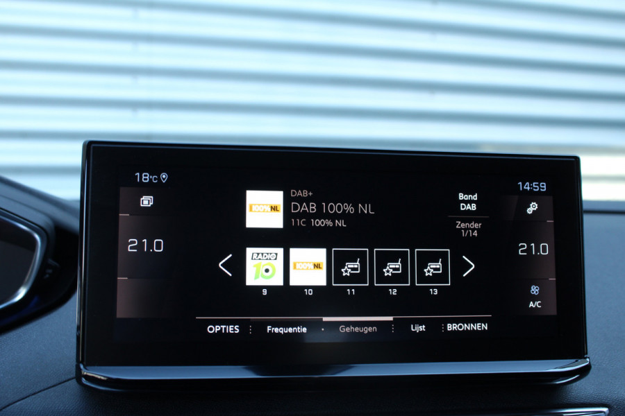 Peugeot 3008 1.2 PureTech 131pk Blue Lease GT AUTOMAAT NL-Auto NAP BTW Clima Cruise Navi 360 Camera Carplay Keyless LMV