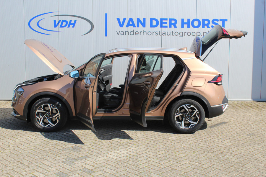 Kia Sportage 1.6-150pk T-GDi MHEV ComfortLine. Keurig nette Kia, trekgewicht 1.650kg ! Trekhaak, metallic lak, LM wielen,