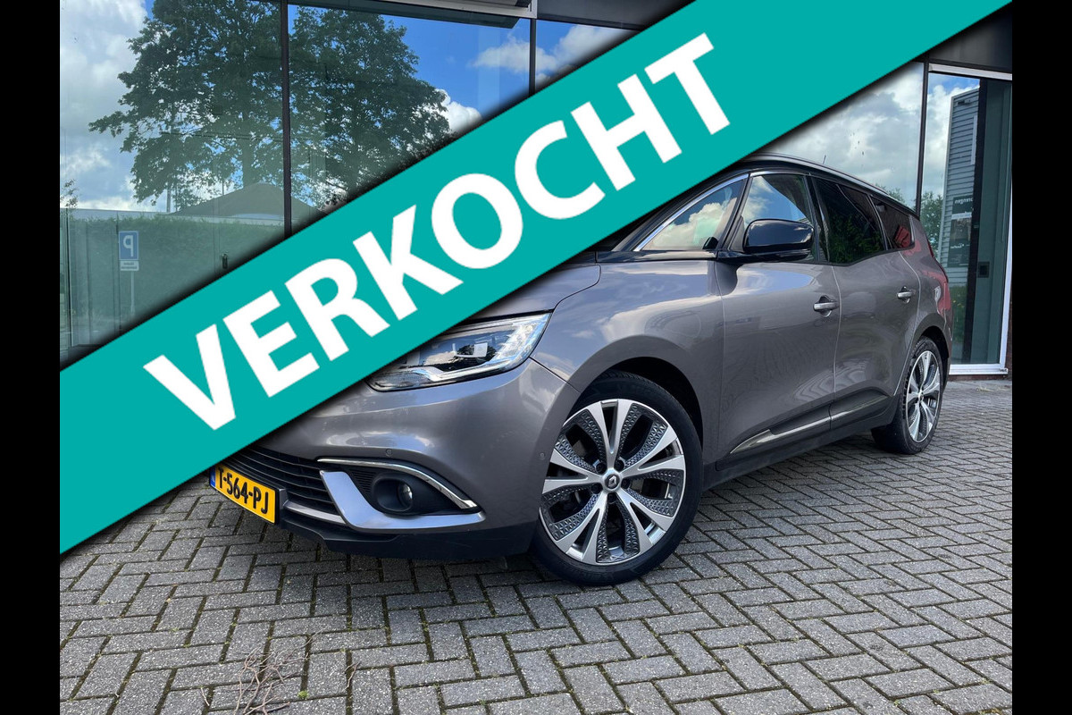 Renault Grand Scénic 1.3 TCe 140PK Intens 7p. - Automaat - Panodak - Groot Navi - Camera - Parkeerhulp Renault Grand Scénic 1.3 TCe 140PK Intens 7p. - Automaat - Panodak - Groot Navi - Camera - Parkeerhulp