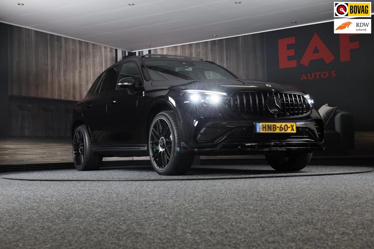 Mercedes-Benz GLC 300e 4MATIC AMG 63 Look / Head Up / Memory / 360 Camera / Acc / Lane Assist / Dode Hoek / Open Pano / Led Mercedes-Benz GLC 300e 4MATIC AMG 63 Look / Head Up / Memory / 360 Camera / Acc / Lane Assist / Dode Hoek / Open Pano / Led