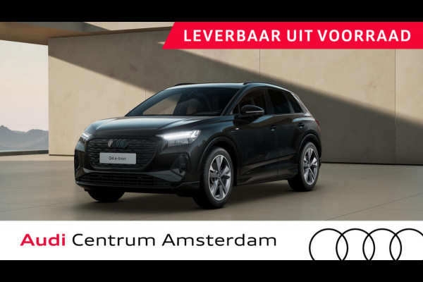 Audi Q4 e-tron 45 quattro S Edition 82 kWh panoramadak, achteruitrijcamera, SONOS soundsysteem, optiekpakket zwart plus, privacy glass, comfortpakket