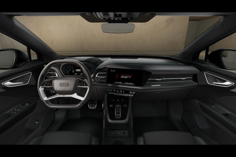 Audi Q4 e-tron 45 quattro S Edition 82 kWh panoramadak, achteruitrijcamera, SONOS soundsysteem, optiekpakket zwart plus, privacy glass, comfortpakket