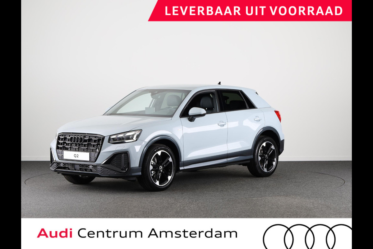 Audi Q2 S edition 35 TFSI 110 kW / 150 pk Hatchback 7 vers stoelverwarming, optiek pakket zwart plus, Audi soundsysteem Audi Q2 S edition 35 TFSI 110 kW / 150 pk Hatchback 7 vers stoelverwarming, optiek pakket zwart plus, Audi soundsysteem